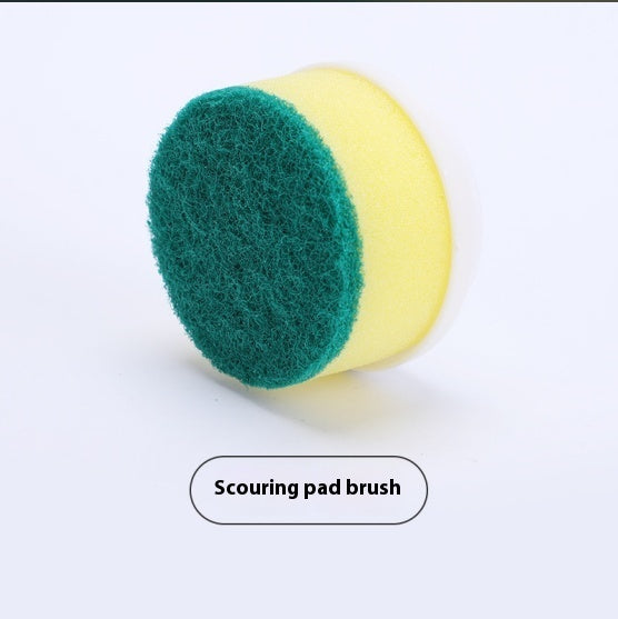 Electric cleaning brush with various attachments