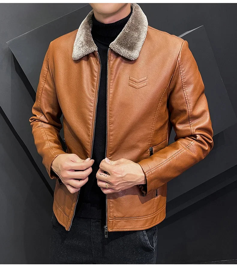 Winter Fashion Leather Jacket