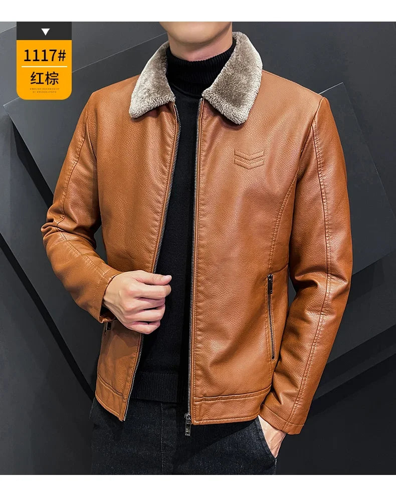 Winter Fashion Leather Jacket