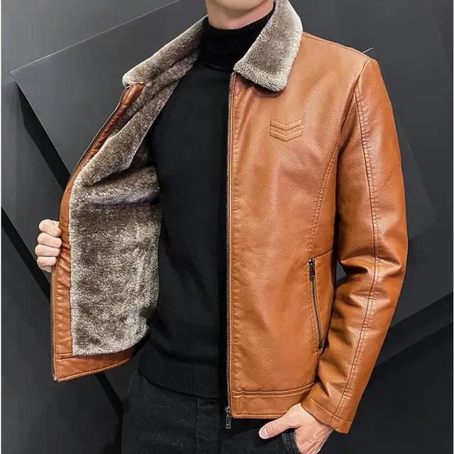 Winter Fashion Leather Jacket