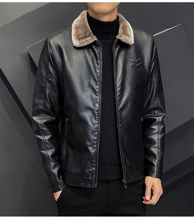 Winter Fashion Leather Jacket