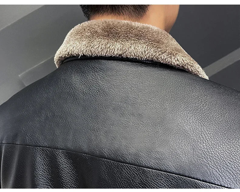 Winter Fashion Leather Jacket