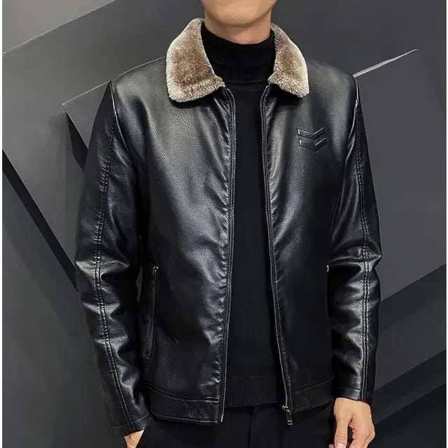 Winter Fashion Leather Jacket