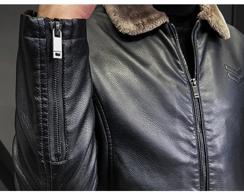 Winter Fashion Leather Jacket