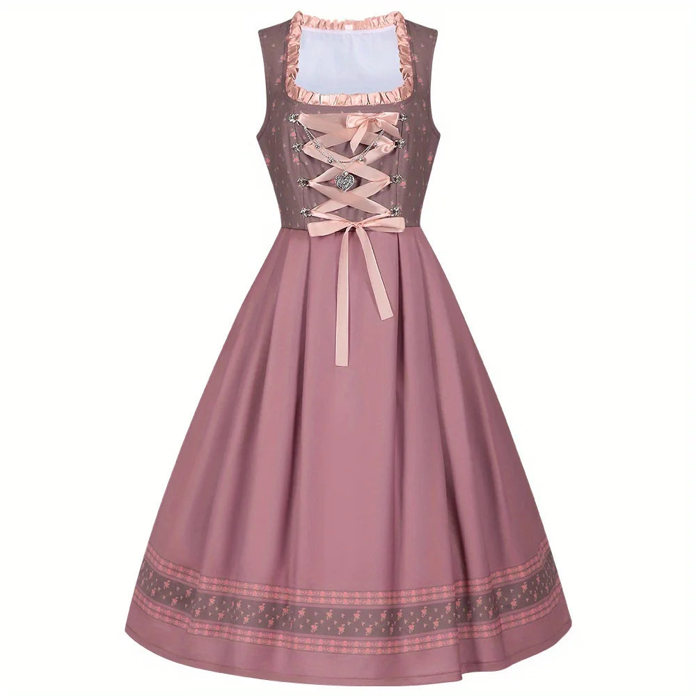 Munich Oktoberfest Dirndl Pink