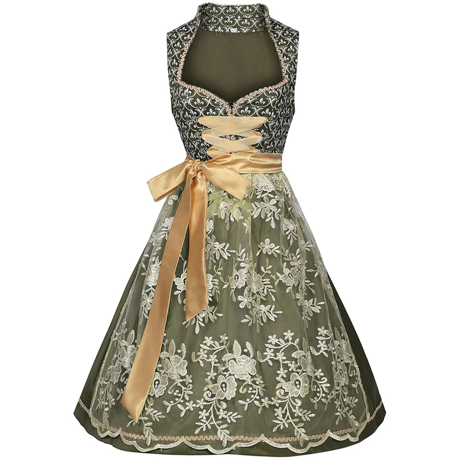 Munich Oktoberfest Dirndl Green