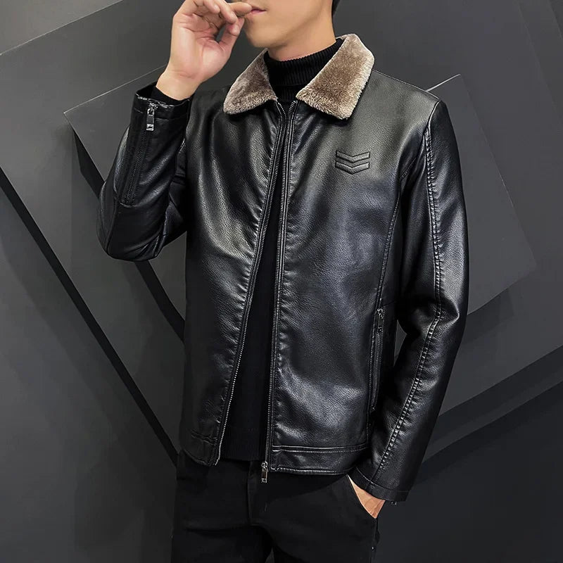 Winter Fashion Leather Jacket